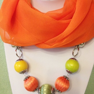 Sál és ékszer 6. (narancs)) -  - Meska.hu
