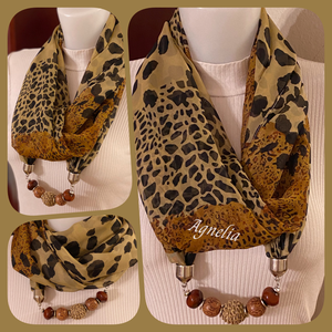 Állatmintás ékszersál  - ékszer - nyaklánc - gyöngyös nyaklánc - Meska.hu