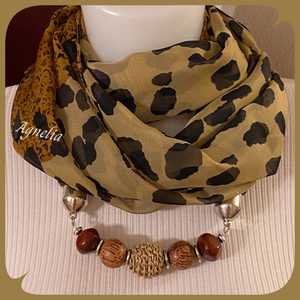 Állatmintás ékszersál  - ékszer - nyaklánc - gyöngyös nyaklánc - Meska.hu