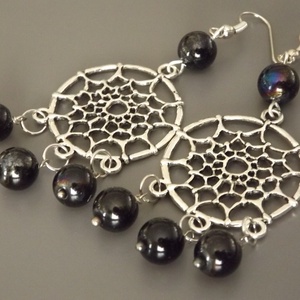 Tennessee álomcsapda fülbevaló, indián, dekoratív, természetes, ajándék, Meska - ékszer - fülbevaló - Meska.hu