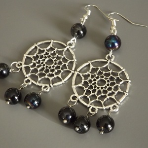 Tennessee álomcsapda fülbevaló, indián, dekoratív, természetes, ajándék, Meska - ékszer - fülbevaló - Meska.hu