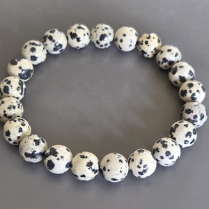 Dalmata jáspis karkötő, ajándék, nőnek, lánynak - Meska.hu