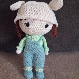 Anna a nyuszilány , Játék & Sport, Plüssállat & Játékfigura, Más figura, Horgolás, MESKA