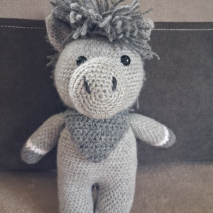 Szürke szamár, Játék & Sport, Plüssállat & Játékfigura, Más figura, Horgolás, MESKA