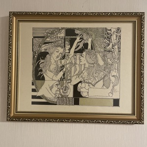 Konteo 7, Művészet, Grafika & Illusztráció, Ceruzarajz, Fotó, grafika, rajz, illusztráció, MESKA