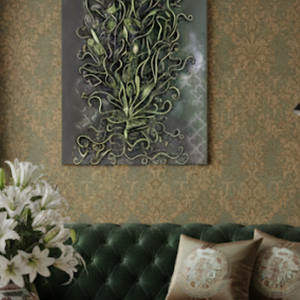 Matrix2 �3D kép - művészet - festmény - festmény vegyes technika - Meska.hu