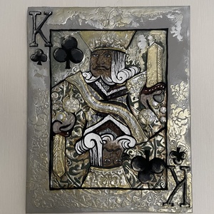 Rejtett mandala - művészet - festmény - festmény vegyes technika - Meska.hu