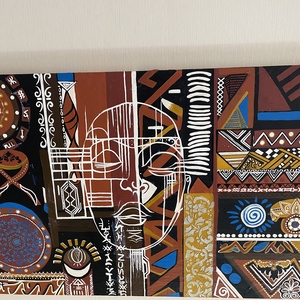 Rúnák - művészet - festmény - akril - Meska.hu