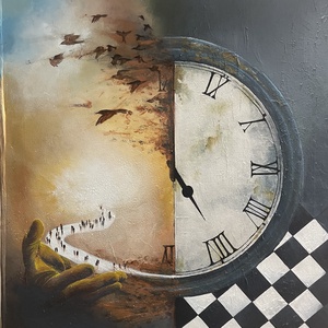 Egyedi vászon festmény - művészet - festmény - akril - Meska.hu