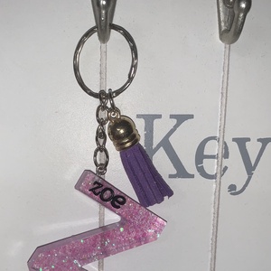 Betűs kulcstartók - táska & tok - kulcstartó & táskadísz - kulcstartó - Meska.hu