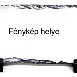 Fotós kőtábla - otthon & életmód - dekoráció - asztal és polc dekoráció - asztaldísz - Meska.hu
