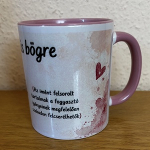 Humoros feliratos bögre - otthon & életmód - konyhafelszerelés, tálalás - tálalás - bögre & csésze - Meska.hu