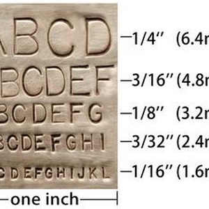 Számbeütő készlet 8  mm es - kellékek & szerszámok - Meska.hu
