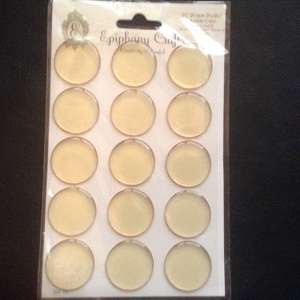 epoxy matrica 25 mm - kellékek & szerszámok - gyöngyfűzés kellékek - egyéb alkatrész - Meska.hu