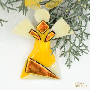 KARÁCSONYfa DÍSZ üveg ÜNNEP No. 92 - Meska.hu