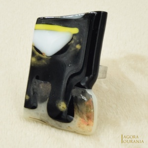 IKEBANA-DO FUSING ÜVEGÉKSZER NO. 106 - ékszer - ékszerszett - Meska.hu