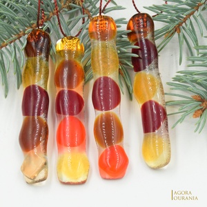 KARÁCSONYfa DÍSZ üveg ÜNNEP No. 94 - karácsony - karácsonyi lakásdekoráció - karácsonyfadíszek - Meska.hu