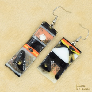 IKEBANA-DO FUSING ÜVEGÉKSZER NO. 111 - ékszer - ékszerszett - Meska.hu