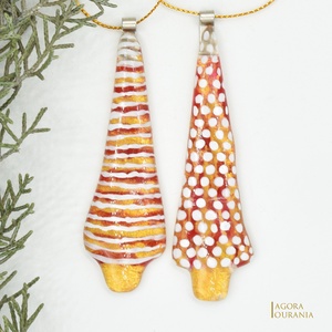 KARÁCSONYfa DÍSZ üveg ÜNNEP No.66 a - karácsony - karácsonyi lakásdekoráció - karácsonyfadíszek - Meska.hu