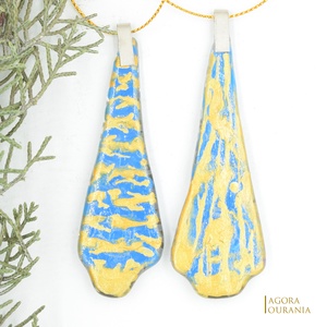 KARÁCSONYfa DÍSZ üveg ÜNNEP No.68, Karácsony, Karácsonyi lakásdekoráció, Karácsonyfadíszek, Üvegművészet, MESKA