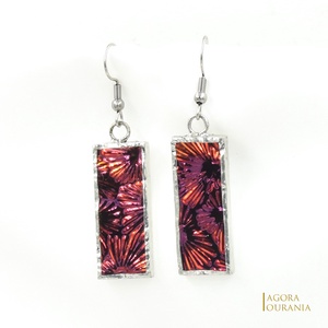 TIFFANY ÜVEGÉKSZER NO. 324 MINIMAL ART DESIGN, Ékszer, Fülbevaló, Lógó fülbevaló, Ékszerkészítés, Üvegművészet, MESKA