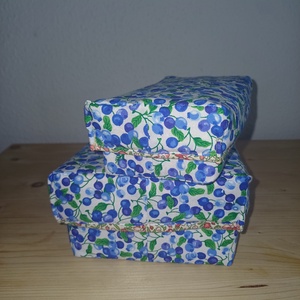 Textil dobozkák párban, Otthon & Életmód, Tárolás & Rendszerezés, Doboz, Patchwork, foltvarrás, Varrás, MESKA