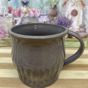 Szürke kerámia bögre, Otthon & Életmód, Konyhafelszerelés, tálalás, Tálalás, Bögre & Csésze, Kerámia, MESKA