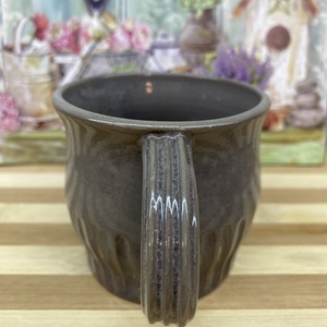 Szürke kerámia bögre - otthon & életmód - konyhafelszerelés, tálalás - tálalás - bögre & csésze - Meska.hu