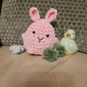 Horgolt nyuszi - játék & sport - plüssállat & játékfigura - nyuszi - Meska.hu