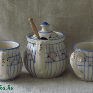 Méz tartó, két bögrével -  - Meska.hu