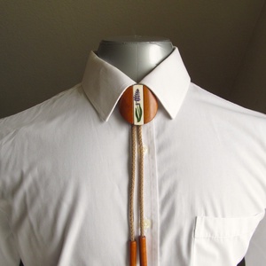 Bolo nyakkendő, levendula virágos - Meska.hu