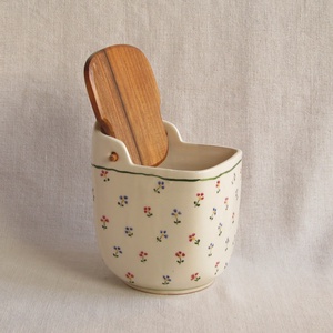 Kerámia sótartó, cukortartó fa fedéllel - otthon & életmód - konyhafelszerelés, tálalás - konyhai tárolás - fűszertartó - Meska.hu