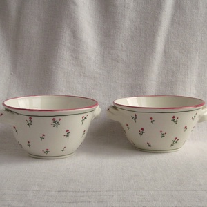 Müzlis tálak virágokkal - otthon & életmód - konyhafelszerelés, tálalás - tálalás - tányér & étkészlet - Meska.hu