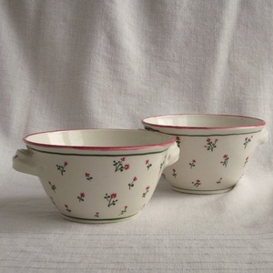 Müzlis tálak virágokkal - Meska.hu