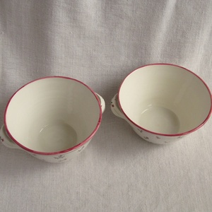 Müzlis tálak virágokkal - otthon & életmód - konyhafelszerelés, tálalás - tálalás - tányér & étkészlet - Meska.hu