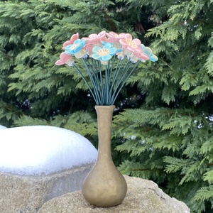 Kerámia virág - otthon & életmód - virágdekoráció - virágdíszek - asztali virágdísz - Meska.hu