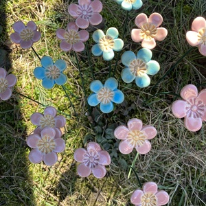 Kerámia virág - Meska.hu