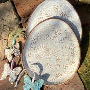 Tojás formájú tálaló - otthon & életmód - konyhafelszerelés, tálalás - tálalás - kínálótál - Meska.hu