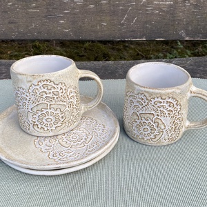 Reggeliző szett - otthon & életmód - konyhafelszerelés, tálalás - tálalás - bögre & csésze - Meska.hu