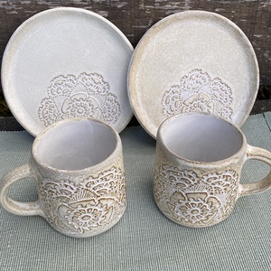 Reggeliző szett - otthon & életmód - konyhafelszerelés, tálalás - tálalás - bögre & csésze - Meska.hu