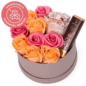 MAMA VIRÁGDOBOZ - cukormentes finomságok, Élelmiszer, Gourmet ajándékcsomag, , MESKA