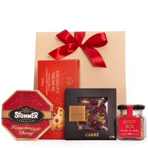 MEGLEPETÉS - kényeztető édességek, Élelmiszer, Gourmet ajándékcsomag, , MESKA