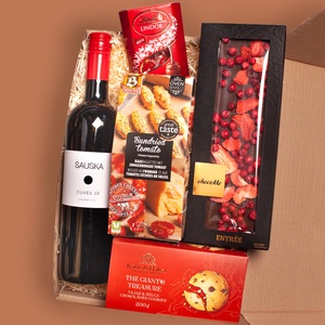 TŐLEM NEKED - édességcsomag borral - Meska.hu