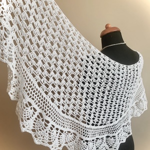 WhiteDream - esküvő - kiegészítők - bolero és válltakaró - Meska.hu