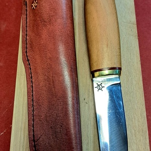 Skandimesser- Puukko kés - otthon & életmód - ház & kert - szerszám & eszközök - Meska.hu
