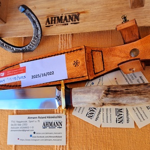 Kétélű vadász tőr- Dolchmesser - játék & sport - sport és kikapcsolódás - vadászat - trófea alátét - Meska.hu