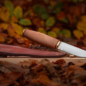 Skandimesser- Puukko kés. - otthon & életmód - konyhafelszerelés, tálalás - sütés, főzés - vágódeszka - Meska.hu