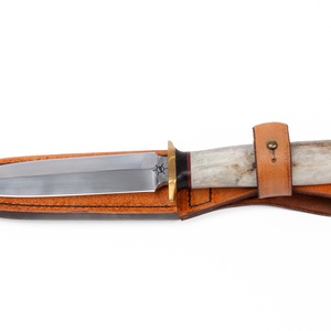 Kétélű vadász tőr- Dolchmesser - játék & sport - sport és kikapcsolódás - vadászat - trófea alátét - Meska.hu