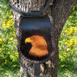 Sasfejes tarsoly - táska & tok - övtáska - Meska.hu