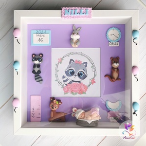 Baba képkeret - otthon & életmód - babaszoba, gyerekszoba - babaszoba kép - Meska.hu